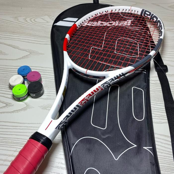 Gambar RAKET TENIS BABOLAT PURE STRIKE 98sq PREMIUM FULLSET SIAP PAKAI dari FANATIK TENIS undefined Tokopedia