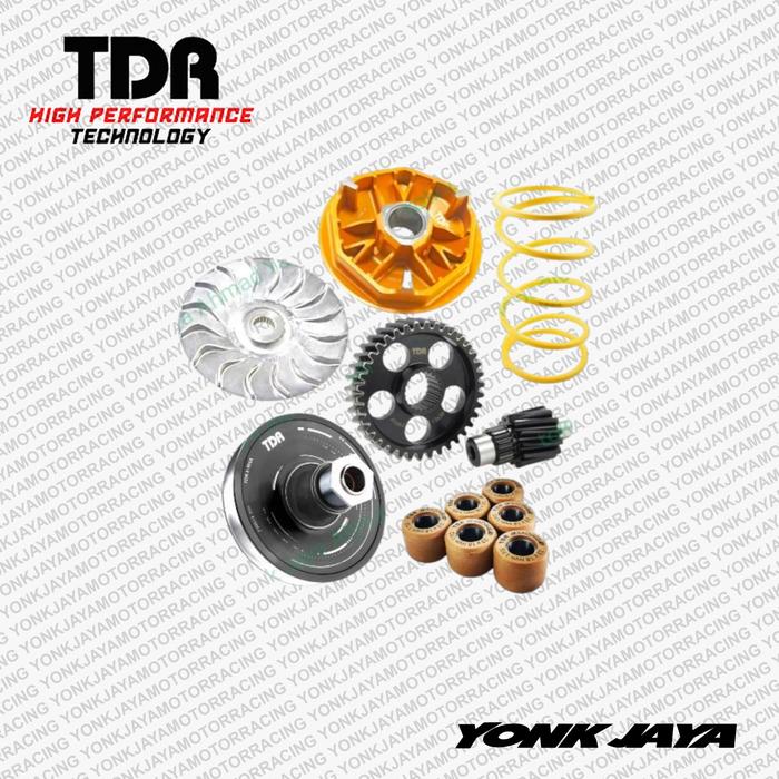 Gambar PAKET CVT AKSELERASI TDR RACING FOR XMAX 250/300 OLD/NEW dari YONK JAYA AHMAD YANI undefined Tokopedia