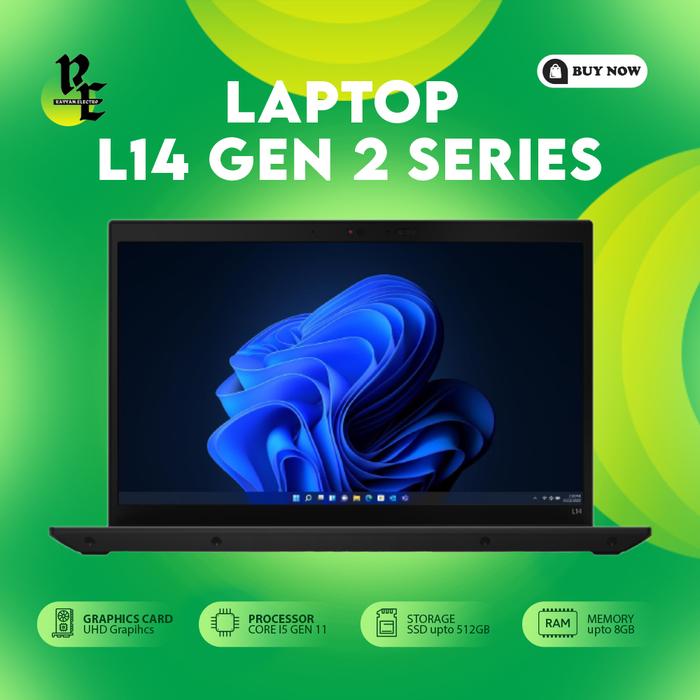 Gambar Laptop L14 Series Intel Core Generation ram 8gb ssd 256gb upto 512gb Slim Good Grade - L14 G2 Intel core i5 gen 11, RAM 8GB SSD 256GB dari Rayyan Electro_NEW undefined Tokopedia