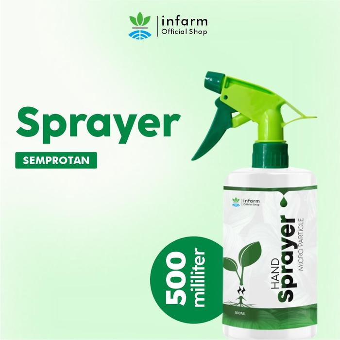 Gambar INFARM - Botol Sprayer 500Ml Untuk Tanaman Infarm sprayer  Botol Spray Botol Siram Tanaman Botol Spray Tebal dan Tahan Banting Semprot Pupuk dan Pestisida Lebih Mudah Praktis Anti Ribet Sprayer 500 mililiter Bahan Plastik Tebal Alat Kebun Botol Semprotan - Warna dari Infarm undefined Tokopedia