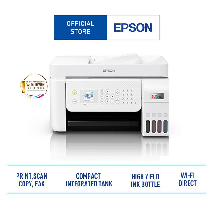 Gambar Printer Epson L5296 Wireless All in One Ink Tank with ADF (Putih) dari EPSON OFFICIAL undefined Tokopedia