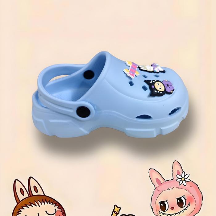 Gambar Sandal Baim LABUBU Sepatu Sandal Anak Perempuan 2-11 thn platform - Biru, 24/25 dari IntanSendals undefined Tokopedia