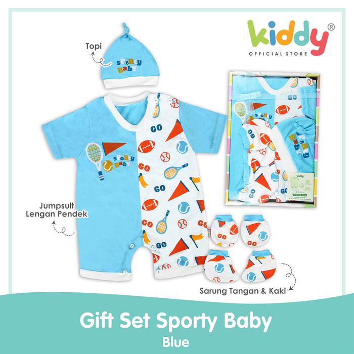 Gambar Kiddy Kado Lahiran Premium | Hampers Baju Bayi Laki-Laki & Perempuan Lucu - Blue dari Bayi Kiddy undefined Tokopedia