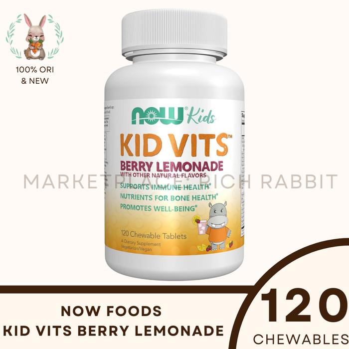 Gambar NOW FOODS KID VITS BERRY BLAST 120 CHEWABLES MULTIVITAMIN VITAMIN DAN SUPLEMENT ANAK - Berry dari mainshoping undefined 4 Tokopedia