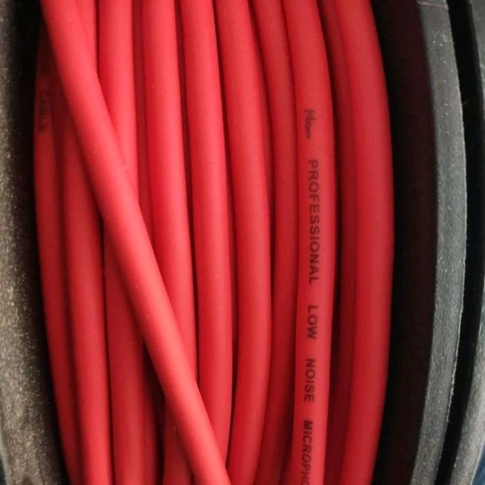 Gambar Kabel Mic Stereo HZ Pro HZpro FM2L6H isi 3 Full Tembaga Lentur Mudah di Solder harga permeter - merah dari OPO AUDIO undefined Tokopedia