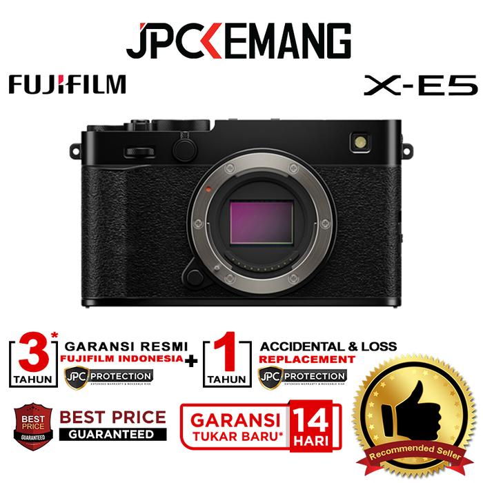 Gambar Fujifilm XE5 Body Mirrorless Digital Camera Fuji X-E5 Body Only Garansi Resmi - Black dari JPC Kemang undefined Tokopedia