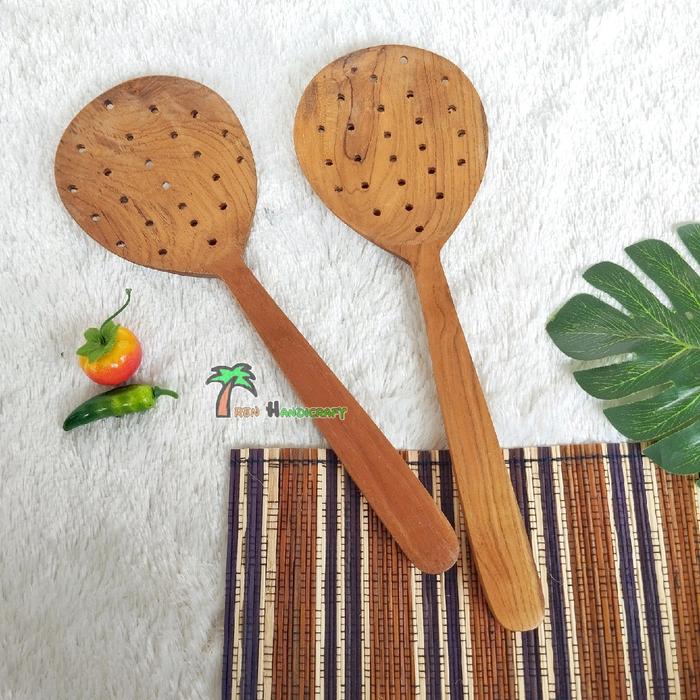 Gambar ARENHANDICRAFT Spatula kayu variasi Kitchenware - Sendok Spatula dari Aren Handicraft undefined 5 Tokopedia