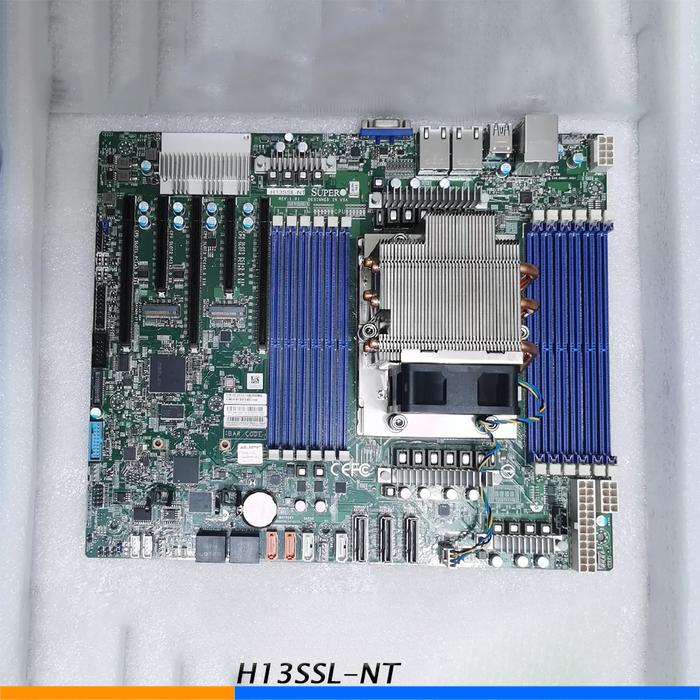 Jual For Supermicro H13SSL-NT DDR5 server Motherboard Support
