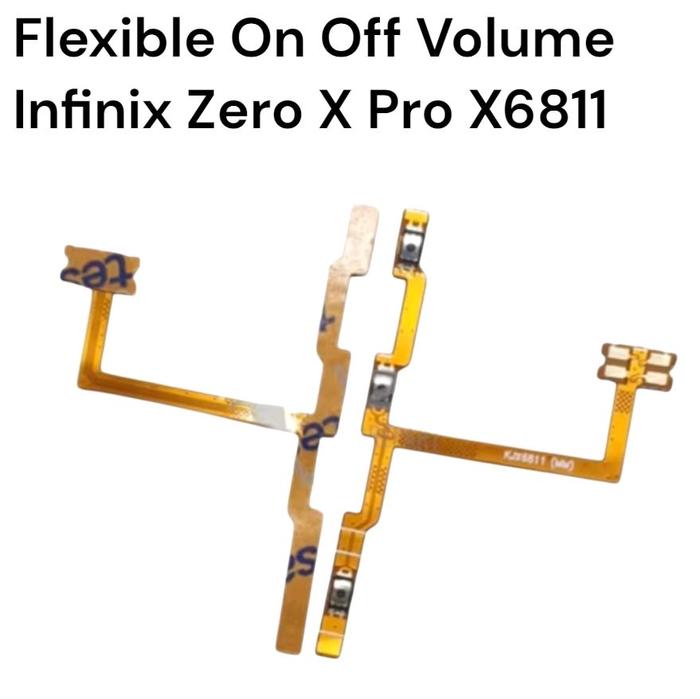 Gambar FLEXIBLE ON OFF VOLUME INFINIX ZERO X PRO X6811 dari Go To Tech undefined Tokopedia