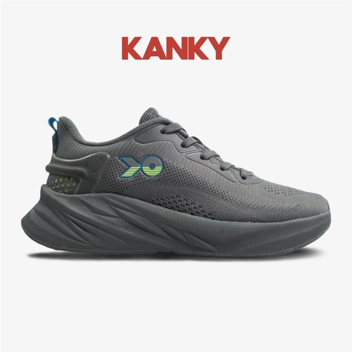 Gambar Kanky Hiro Nobunaga V2 - Sepatu Sneakers Casual Sport Sekolah Pria Dew - D. Grey, 39 dari agssristore undefined 5 Tokopedia