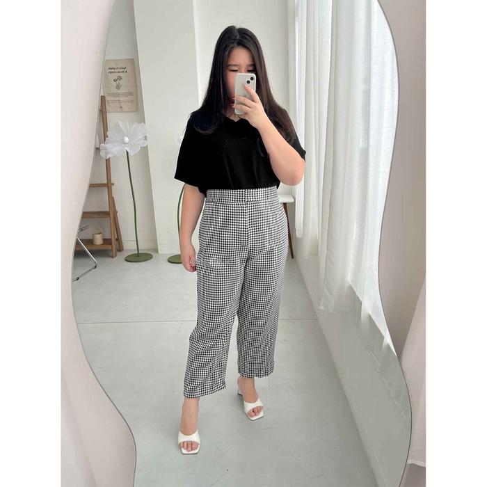 Gambar EGALE.ID - Houndstooth Pants | Plus Size Jumbo Size Big Size - 4XL, Standar dari RIZKY ADI ZULIANSAH undefined Tokopedia