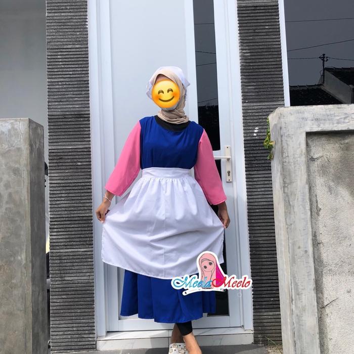 Gambar Kostum Dewasa Baju Disney Cinderella Anak Perempuan Princes Fashion Dress Cosplay Wanita - Pink Biru, Dewasa dari Babydory_NEW undefined Tokopedia