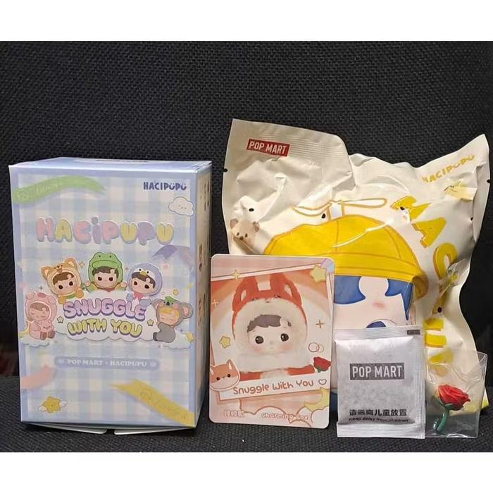 Gambar HACIPUPU SNUGGLE WITH YOU FIGURE SERIES (SELECTED) POP MART ORIGINAL - CHARMING FOX dari NIKA DIESELINDO undefined Tokopedia