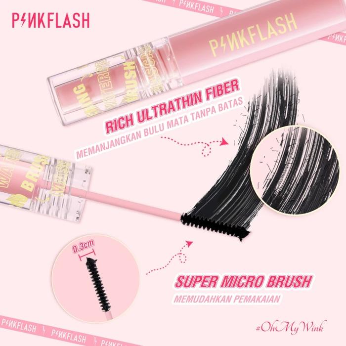 Gambar Pinkflash Lengthening Waterproof Micro Brush Mascara - Micro Mascara,Pinkflash dari Tanina 0fficial undefined Tokopedia