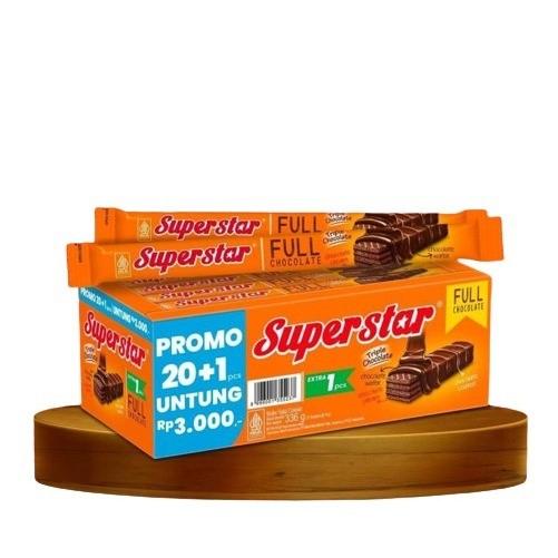 Gambar Superstar Triple Chocolate Wafer isi 20=1pcs/box & Superstar Snaps isi 12pcs/box / Wafer Cokelat - superstar snaps - snaps dari Junastore_NEW undefined 5 Tokopedia