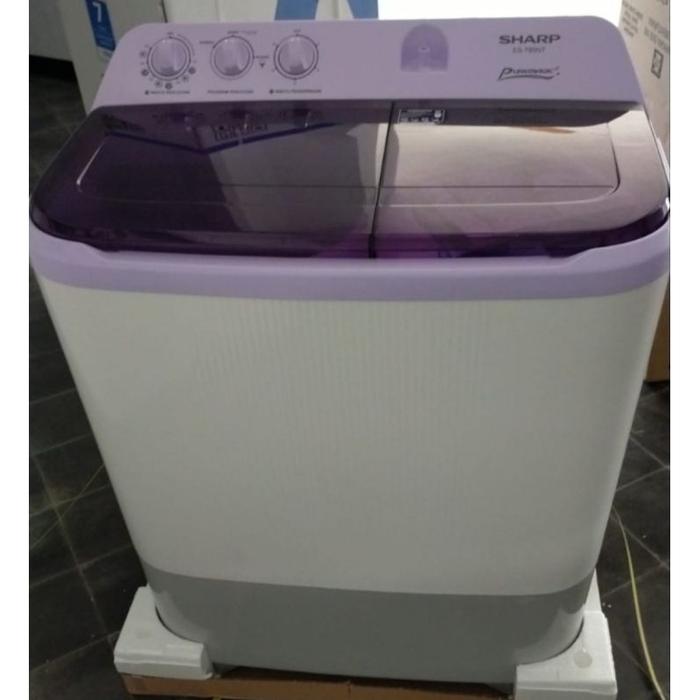 Gambar Mesin Cuci 2 Tabung ES-T85NT-PK Pink 8Kg dari Baru Putra Perabot undefined Tokopedia