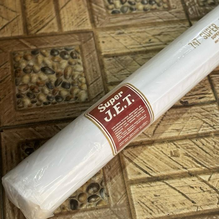 Gambar Kain Pelapis Interlining 747 Super J.E.T Resin Finished - 115cm x 30 Yard | Tebal & Kaku | Berat 5.5kg dari Toko Benang Cendrawasih undefined Tokopedia
