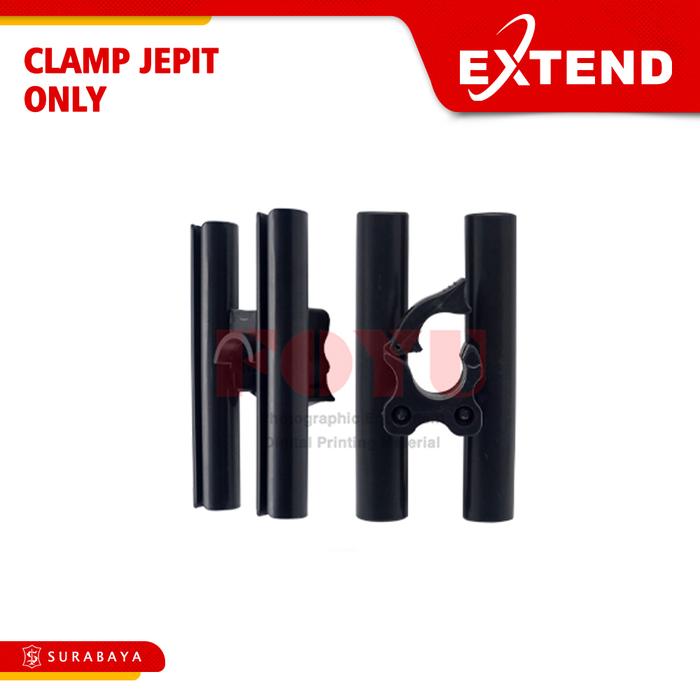 Gambar Tripod Stand Banner Display Poster Menu Cafe Spanduk 2 Sisi Outdoor Indoor BS-200 - Clamp Jepit Only dari Foyu Photo undefined Tokopedia