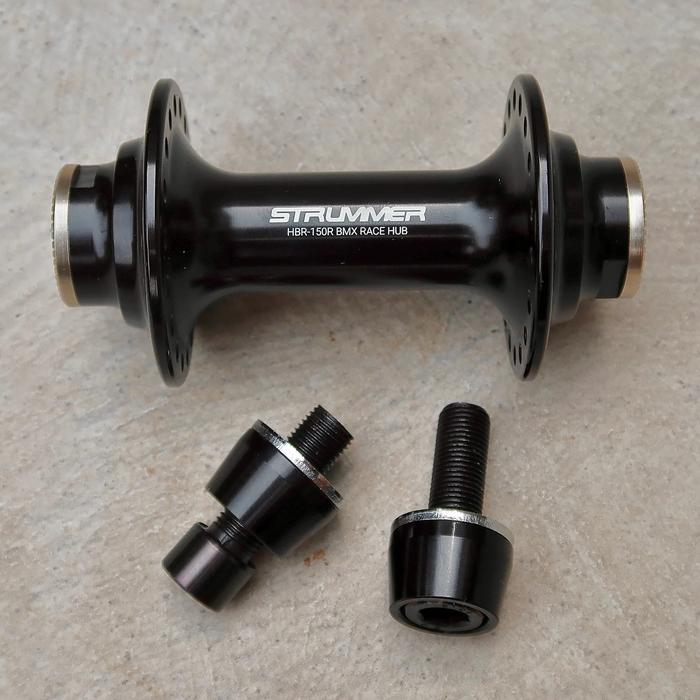 Gambar Strummer HBR-150R BMX Race Hub 36H with 16T Cog (Front/Rear) Hub Freehub Sepeda BMX - Front Only dari adimitra online undefined Tokopedia