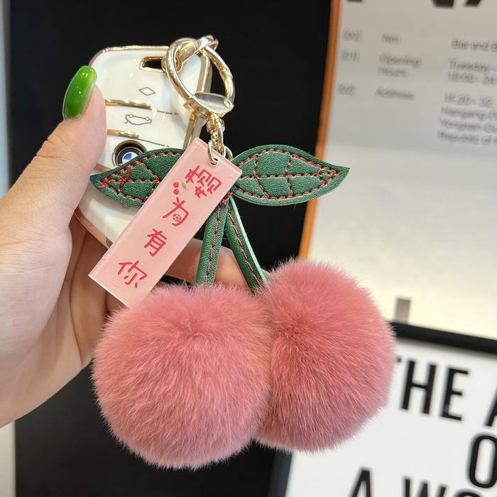 Gambar DEAR GOODS | Etalase Plushies Dolls Toys - PLUSHIE CHERRY PINK 99K dari Dear.goods undefined Tokopedia