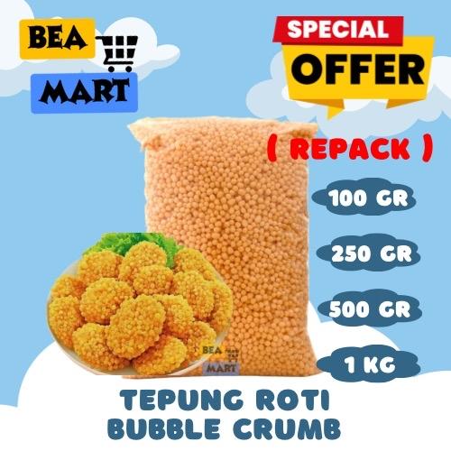 Gambar Tepung Roti Bubble Crumb 100gr 250gr 500gr 1kg | Crumbs Crumble Crispy Bulat Krispi Nugget Repack 100 250 500 gr g gram 1 kg - 250 gram dari Bea Mart_NEW undefined Tokopedia