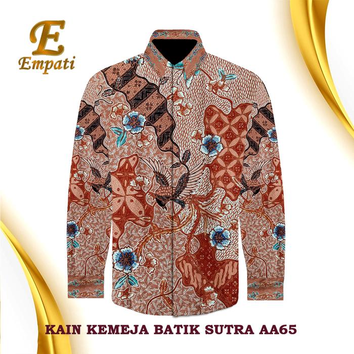 Gambar Kain Batik Sutra ATBM Baron Tulis Full Tanahan Exclusive - Empati - AA65 dari Empati Batik undefined Tokopedia