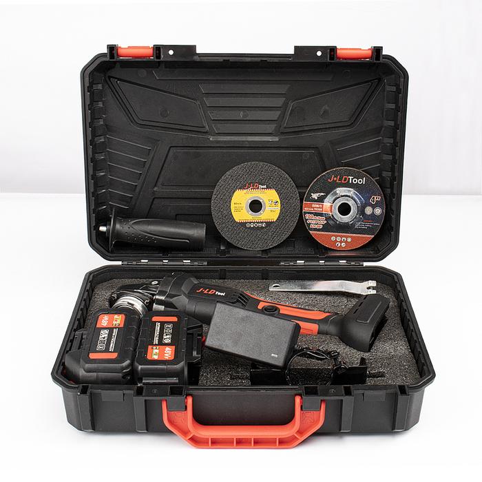 Gambar JLD Grinda Cordless 4inch Mesin Grinda Brushless M10 mesin gerinda baterai 88VF Tanpa Kabel gerinda 2baterai jld Portable Alat Electric Grinding Tool Set - Merah dari Jld Tool Impact undefined Tokopedia
