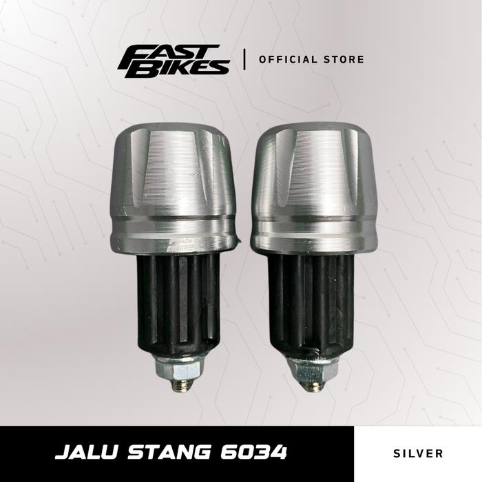 Gambar Fastbikes - Jalu Stang Motor Variasi 6034 Universal Motor Full CNC - Silver dari Fastbikes Indonesia undefined Tokopedia