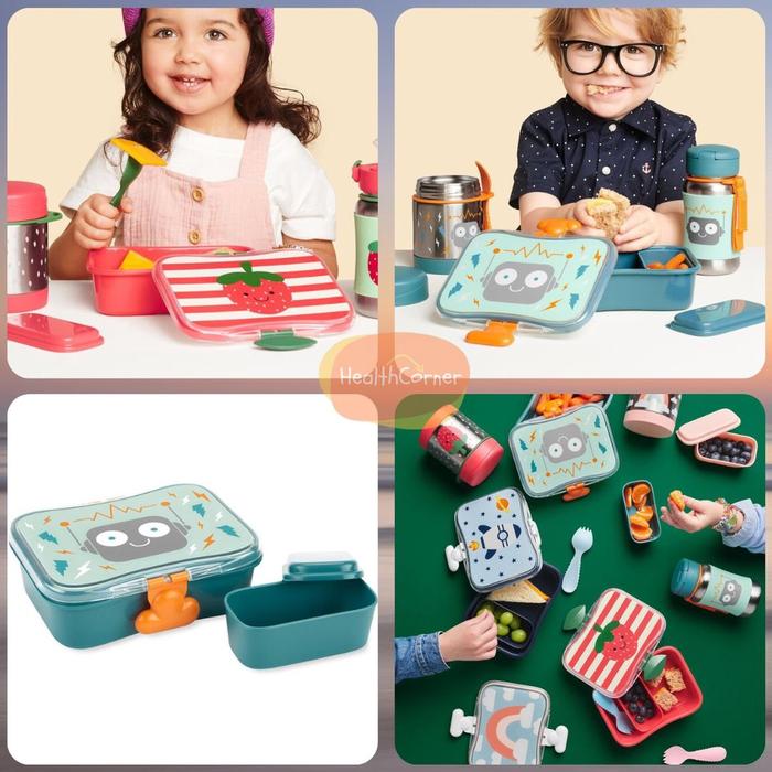Gambar Skiphop Lunch Kit / SKIP HOP LEAKPROOF Kids Lunchbox Tempat Kotak Bekal Anak Lunch Box dari Eungen Shoop undefined Tokopedia