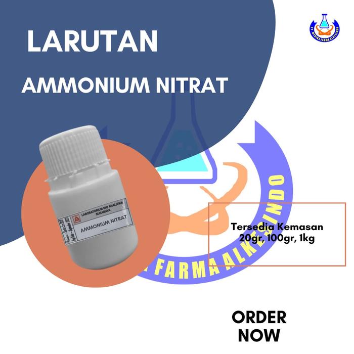 Gambar AMMONIUM NITRAT (20gr, 100gr, 1kg) dari medika alkesindo undefined Tokopedia