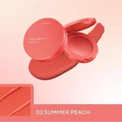 Gambar Wardah Colorfit Cream Blush - Formula ringan dan teksturnya creamy - 03 SUMMER PEACH dari Klik.Apotek undefined Tokopedia
