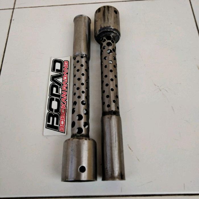 Gambar Saringan Knalpot Rx King Tipe Replika  kopi Bopad/sura setandar Racig dari Mira motor Racing undefined Tokopedia