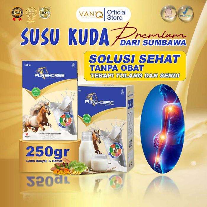 Gambar PURE HORSE SUSU KUDA LIAR SUMBAWA ASLI KEMASAN 250GR dari Buy fj undefined Tokopedia