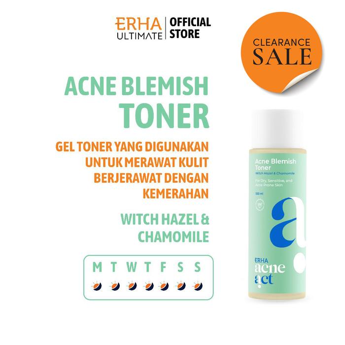 Gambar ERHA Acneact WH Acne Blemish Toner 100 ml dari ERHA Ultimate Official undefined Tokopedia