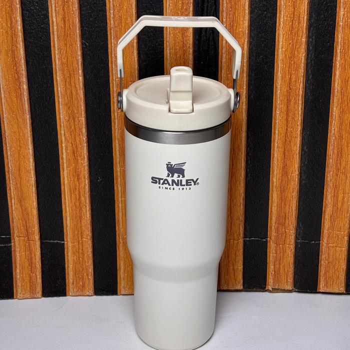 Gambar RJ Botol STANLEY Flip Straw Frost Some Colours Tumbler Cup 887ml 30oz - Putih Susu dari RJ.solution undefined Tokopedia