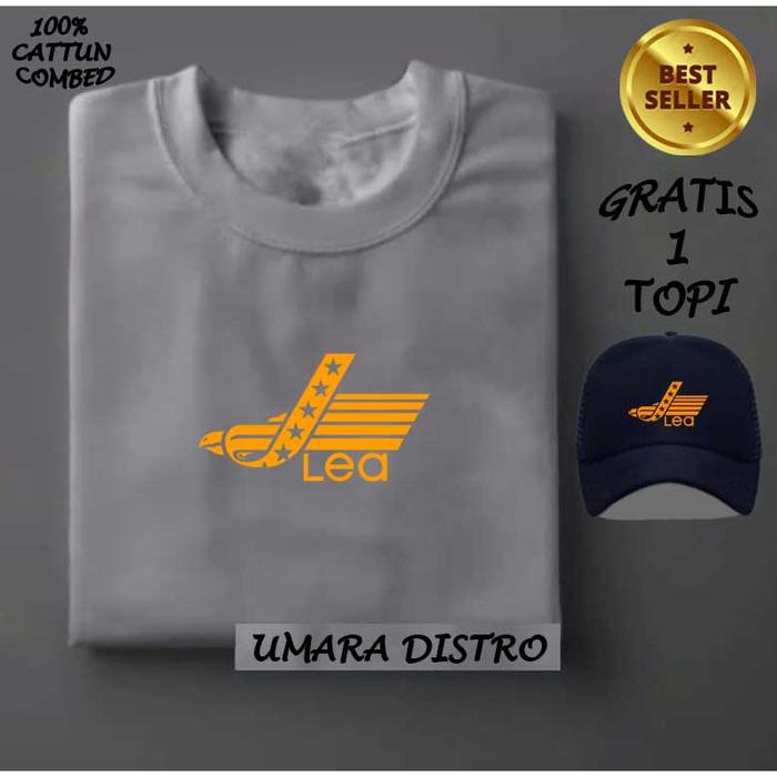 Gambar 【Special】 Beli Baju Topi Kaos Distro Lengan Pendek LEA Text Gold Premium Baju Pria Wanita Terkeren Dan Buruan Sebelum Kehabisan - Hitam, L dari Kabayan9 undefined 4 Tokopedia