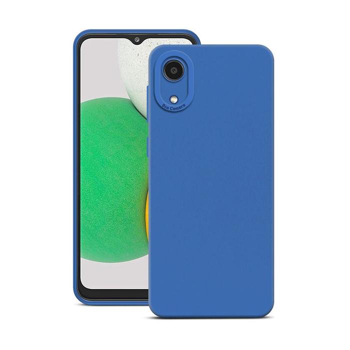 Gambar Macaron Pro Untuk Samsung Galaxy A03 Core | Softcase Silikon Matte - Biru/Random dari Zafeer Watch undefined Tokopedia