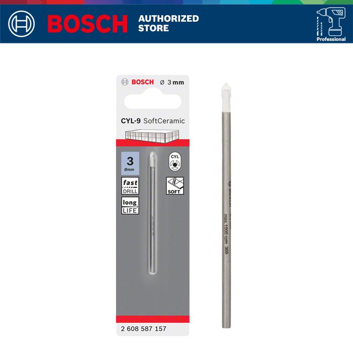 Gambar Bosch Soft Ceramic Drill Bit / Mata Bor Keramik Size 3 - 16 MM CYL-9 - 3x70mm dari Bosch Tools Authorized MGK undefined Tokopedia