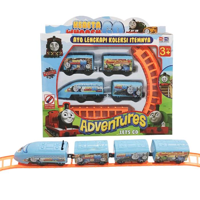 Gambar Mainan Train Kereta Api 1043 / Mainan Kereta Api Thomas 4 Rel + 4 Kereta Apinya / Mainan Edukasi Kereta Api Anak Anak / Mainan Anak dari Viptoys88 undefined Tokopedia
