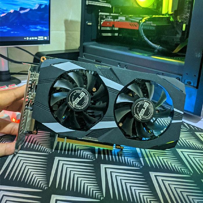 Gambar VGA ASUS DUAL GTX 1650 4GB GDDR6 BEKAS UPGRADE NORMAL SIAP ANTAR PASANG SEKITARAN DENPASAR BALI dari DOKTOR KOMPUTER STORE undefined Tokopedia