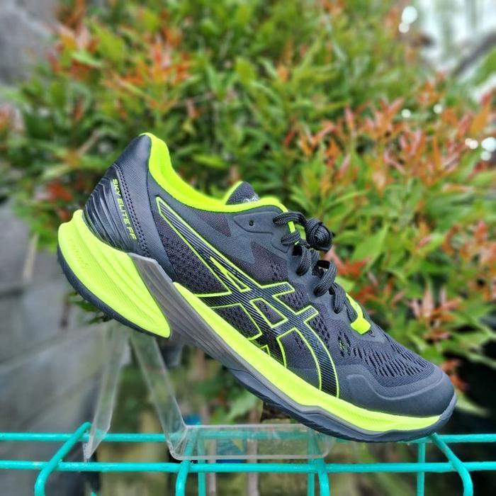 Gambar Sepatu Voli Asἱcs Sky Elite FF 2 MT Low Warna Hitam Kuning - Sepatu Olahraga Volly Volley Running - Bisa COD - No 40 dari ADIK SHP undefined 3 Tokopedia