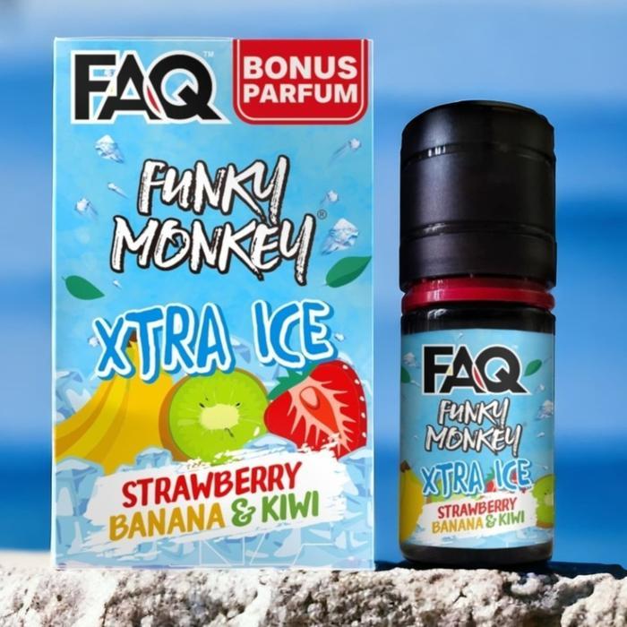 Gambar SALT NIC EJM FAQ FUNKY MONKEY STRAWBERRY BANANA KIWI 30ML 35MG LIQUID - FAQ, 35MG 30ML dari marzukiuwen3 undefined Tokopedia
