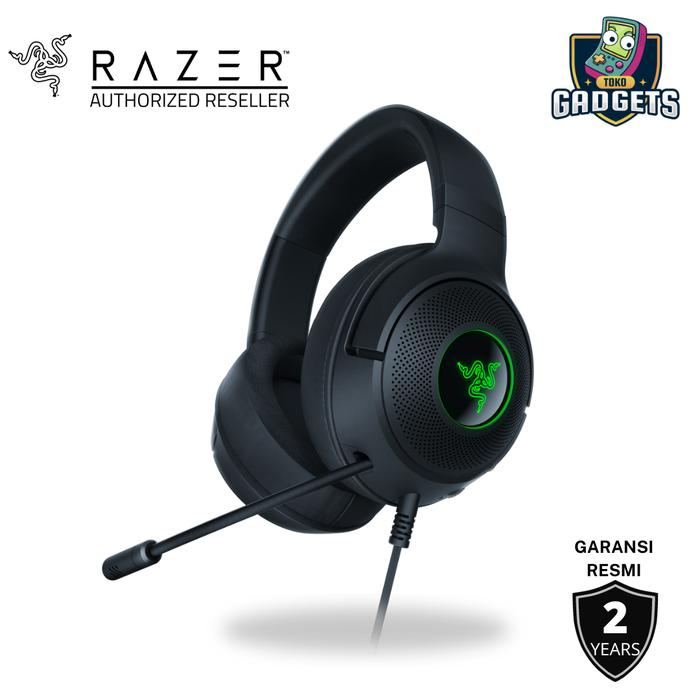 Promo Razer Kraken V3 X Black Wired RGB Gaming Headset Kota