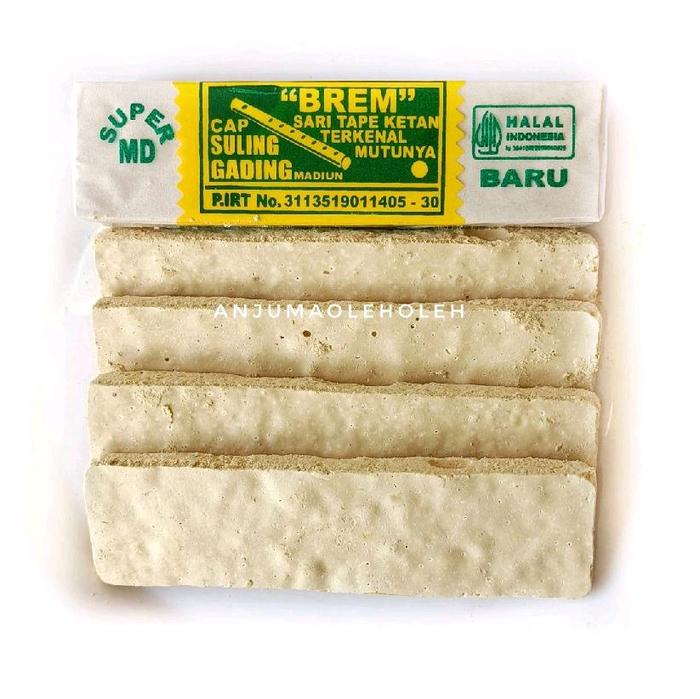 Gambar Brem Khas Madiun Mini Asli isi 3/4 Batang Cap Suling Gading - Cookies, Food Camilan Tradisional - Snacks, Cemilan Manis dari Anjuma Oleh Oleh undefined Tokopedia