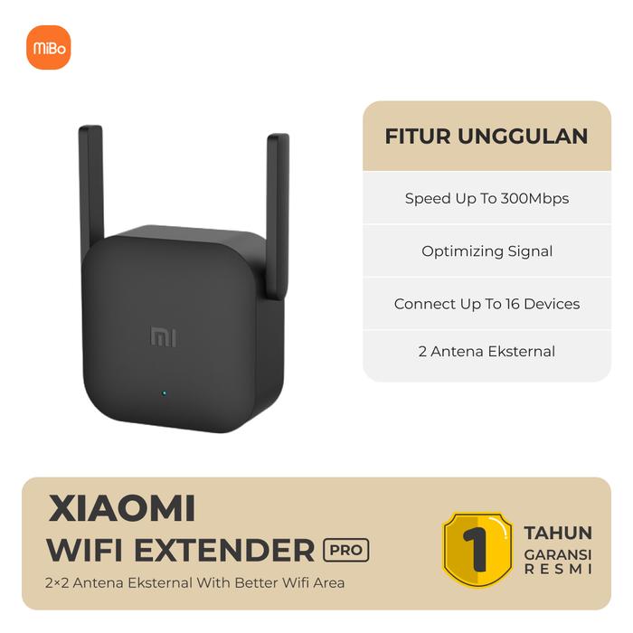 Gambar Xiaomi Mi Wi-Fi Range Extender Pro 300Mbps Penguat Signal Wifi Garansi Resmi - Xiaomi Extender Pro  dari MIBO undefined Tokopedia