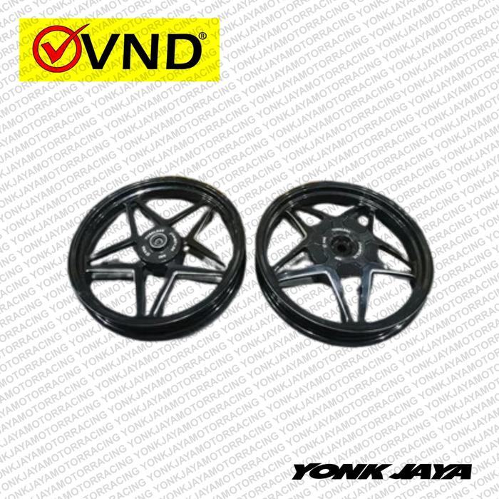 Gambar VELG VND BINTANG / V SPEED YAMAHA NMAX NEW 1.85 X 2.15/14 - BLACK dari YONK JAYA PUNGKUR undefined 5 Tokopedia