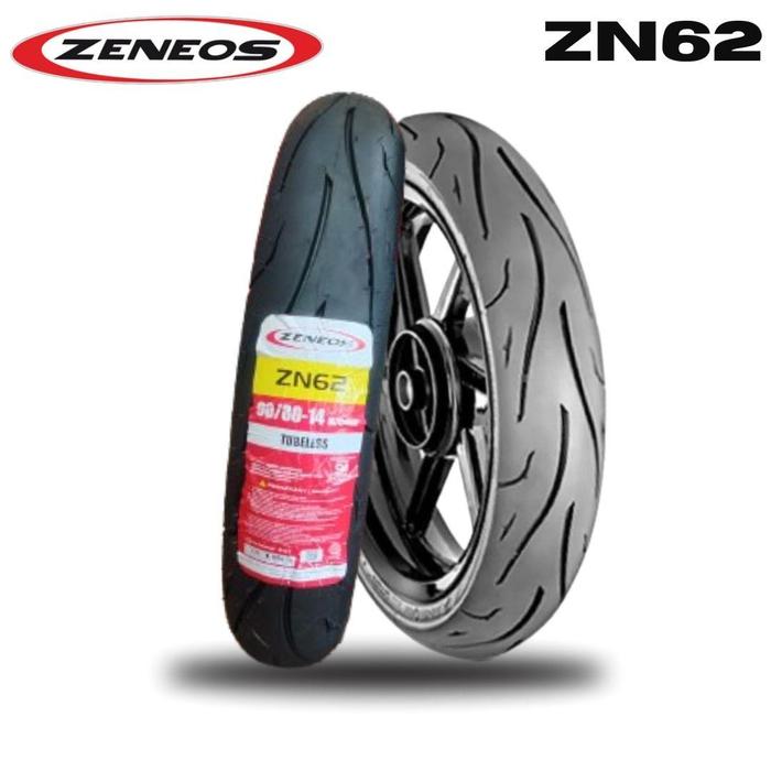 Gambar BAN MOTOR AEROX RING 14 ZENEOS ZN62 110/70 120/70 140/70 150/70 TUBELESS - 110/70-14 dari Formula Ban JKT undefined 5 Tokopedia