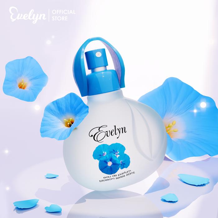 Gambar Evelyn Eau De Parfum Blossom Series 60ml / Parfum Wanita Travel Size / Parfum Wanita / Minyak Wangi - BLUE dari EvelynIndonesia undefined Tokopedia
