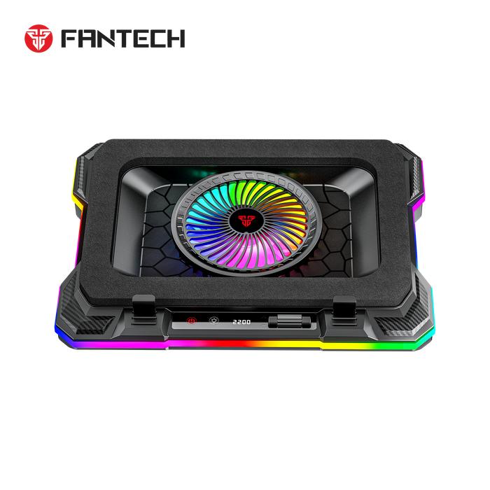 Gambar Fantech Cooling Pad RGB NC22 Notebook Cooler with Phone Holder Adjustable Fan Speed up to 14kg 19 inch laptop gaming - NC22 BLACK dari Fantech Official Store Kota Administrasi Jakarta Barat Tokopedia