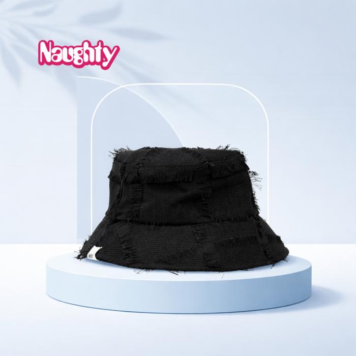Gambar Topi Wanita Bucket Hat FHT230900917 Naughty Accesories - PLAIN BLACK dari Naughty undefined Tokopedia